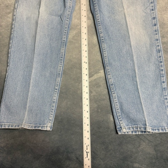 Wrangler Mens Jeans Relaxed Fit 38x30 Blue PREMIUM DENIM Fits 36x29.5 - Picture 13 of 16